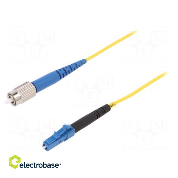 Fiber patch cord | FC/UPC,LC/UPC | 1m | Optical fiber: 9/125um