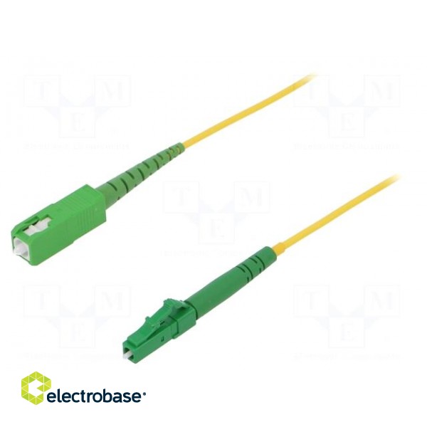 Fiber patch cord | LC/APC,SC/APC | 0.5m | Optical fiber: 9/125um