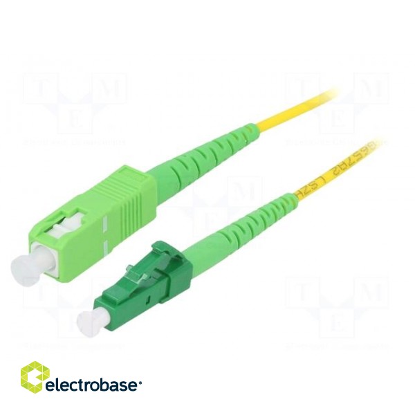 Fiber patch cord | OS2 | LC/APC,SC/APC | 2m | Optical fiber: 9/125um