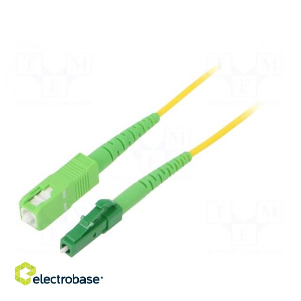 Fiber patch cord | OS2 | LC/APC,SC/APC | 5m | Optical fiber: 9/125um