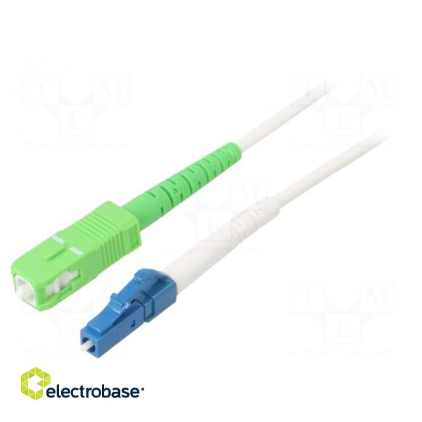 Fiber patch cord | OS2 | LC/UPC,SC/APC | 10m | Optical fiber: 9/125um