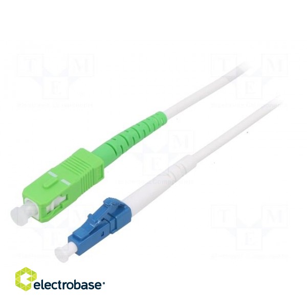 Fiber patch cord | OS2 | LC/UPC,SC/APC | 5m | Optical fiber: 9/125um