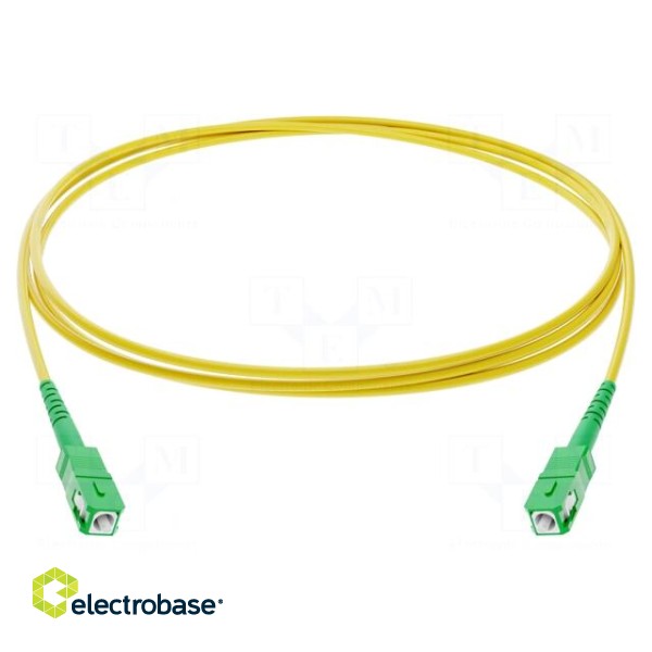 Fiber patch cord | both sides,SC/APC | 20m | Optical fiber: 9/125um