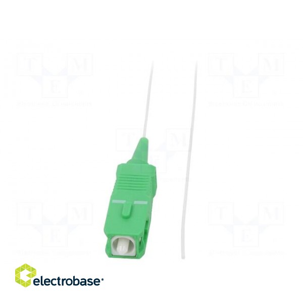 Optic fiber pigtail | SC/APC | 1m | LSZH | Optical fiber: 9/125um фото 2