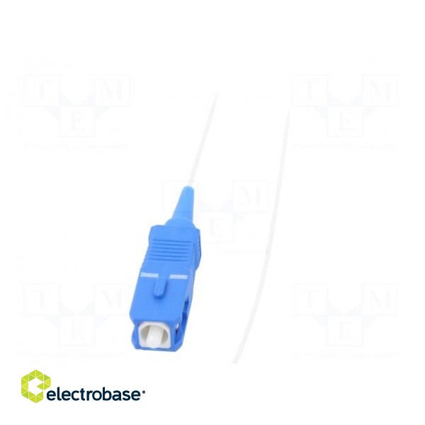 Optic fiber pigtail | SC/UPC | 1m | LSZH | Optical fiber: 9/125um фото 2