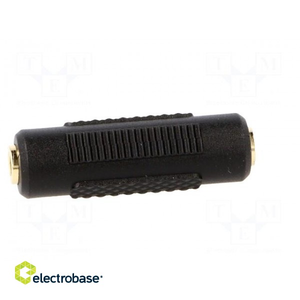 Adapter | Jack 3.5mm socket,both sides | Plating: gold-plated paveikslėlis 3