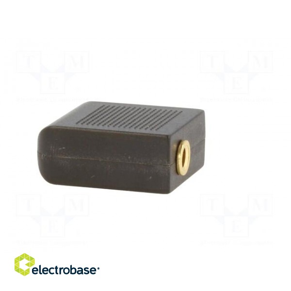 Cable | Jack 3.5mm 3pin socket,Jack 3.5mm 2pin plug x2 | black фото 7