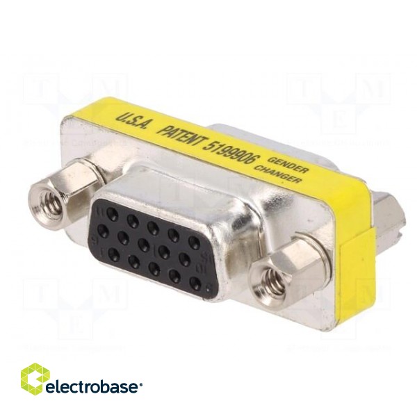 Adapter | D-Sub 15pin HD socket,both sides | connection 1: 1 image 6