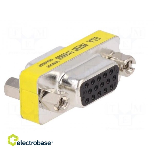 Adapter | D-Sub 15pin HD socket,both sides | connection 1: 1 image 8