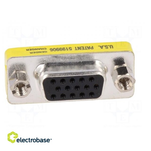 Adapter | D-Sub 15pin HD socket,both sides | connection 1: 1 image 9