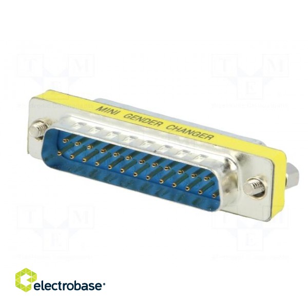 Adapter | D-Sub 25pin plug,both sides фото 6