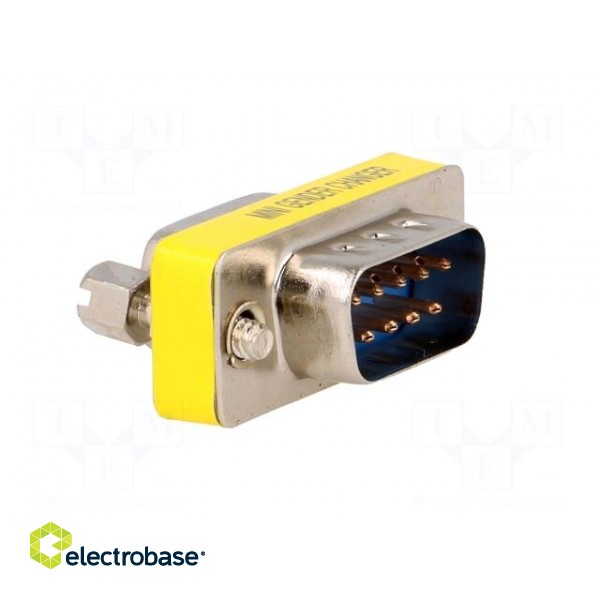 Adapter | D-Sub 9pin plug,both sides paveikslėlis 4
