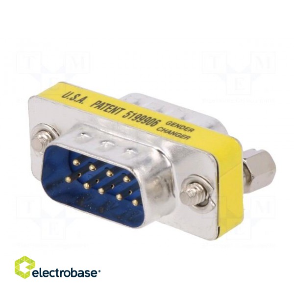 Adapter | D-Sub 9pin plug,both sides | connection 1: 1 paveikslėlis 6