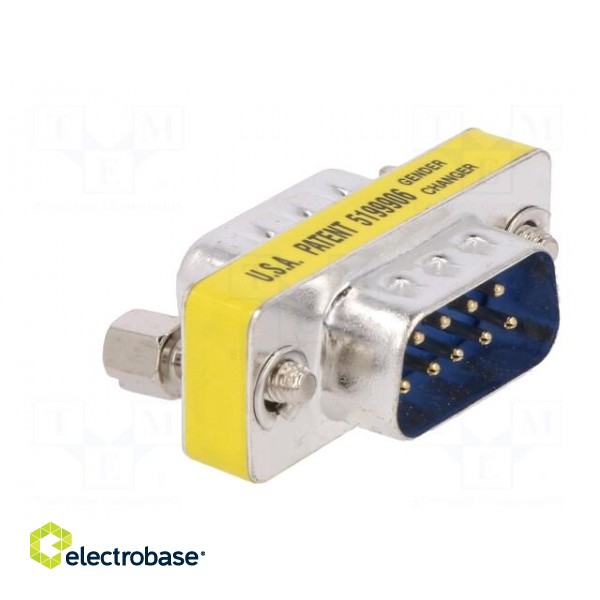 Adapter | D-Sub 9pin plug,both sides | connection 1: 1 paveikslėlis 4