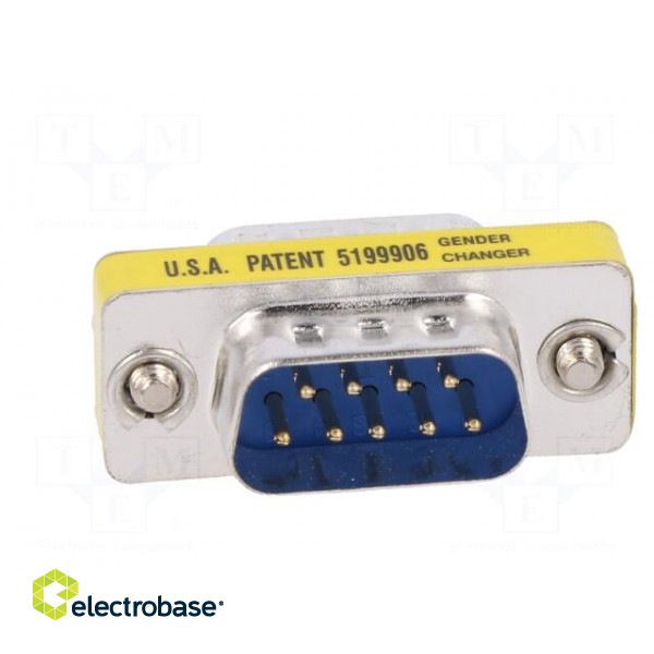 Adapter | D-Sub 9pin plug,both sides | connection 1: 1 paveikslėlis 5