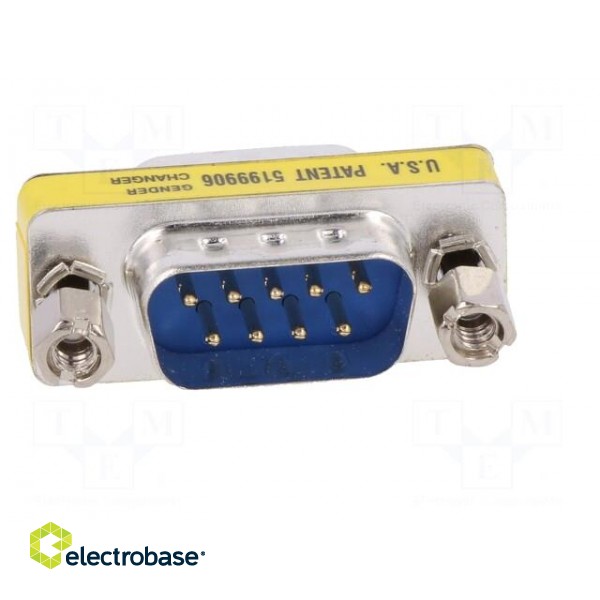 Adapter | D-Sub 9pin plug,both sides | connection 1: 1 paveikslėlis 9