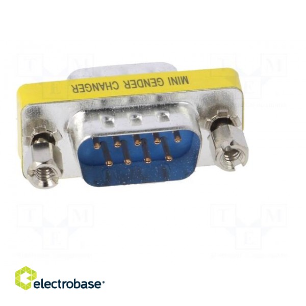 Adapter | D-Sub 9pin plug,both sides | Plating: nickel plated image 9