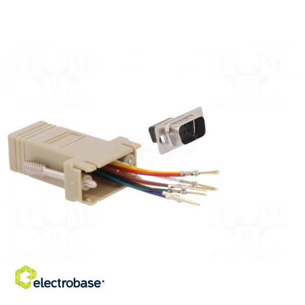Adapter | D-Sub 9pin plug,RJ45 socket image 8