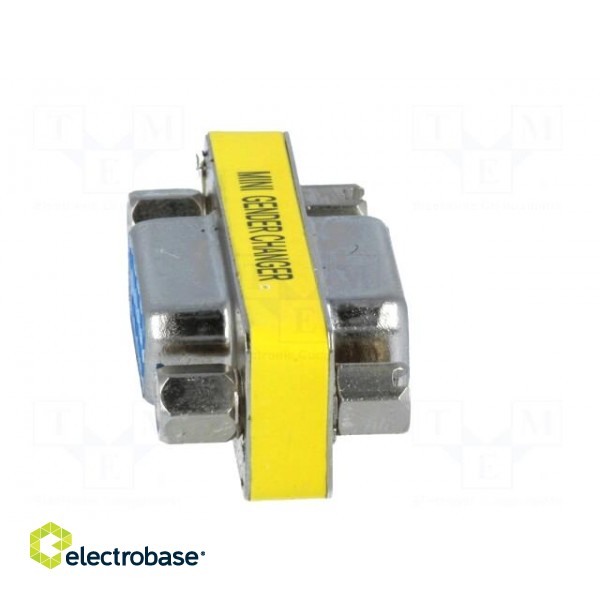 Adapter | D-Sub 9pin socket,both sides paveikslėlis 3