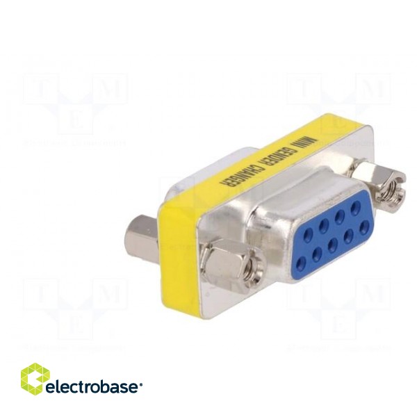Adapter | D-Sub 9pin socket,both sides | connection 1: 1 paveikslėlis 4