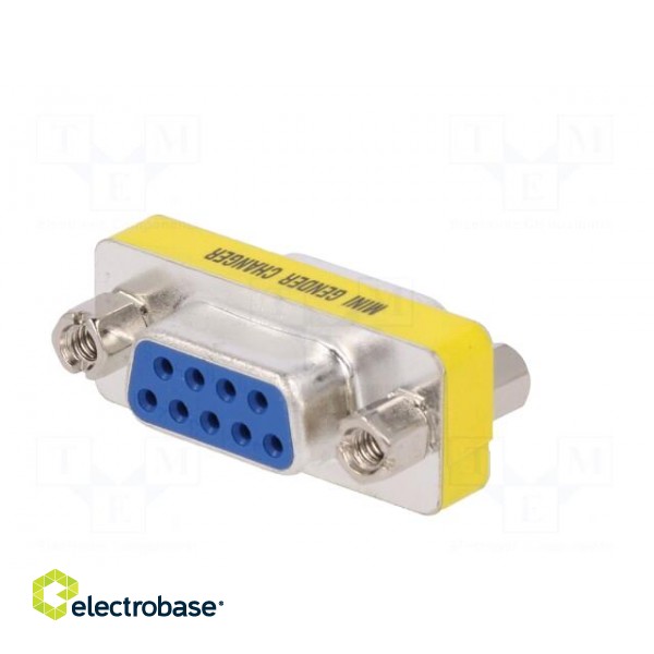 Adapter | D-Sub 9pin socket,both sides | connection 1: 1 paveikslėlis 6