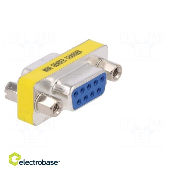 Adapter | D-Sub 9pin socket,both sides | connection 1: 1 paveikslėlis 8