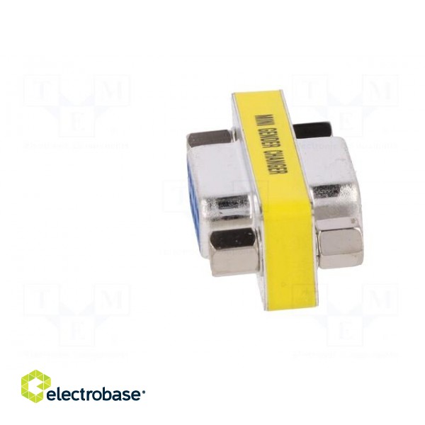 Adapter | D-Sub 9pin socket,both sides | connection 1: 1 paveikslėlis 3