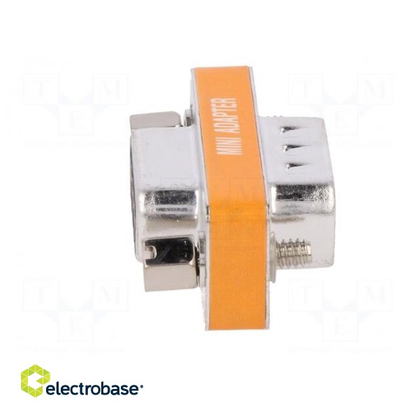 Adapter | D-Sub 9pin socket,D-Sub 9pin plug paveikslėlis 3