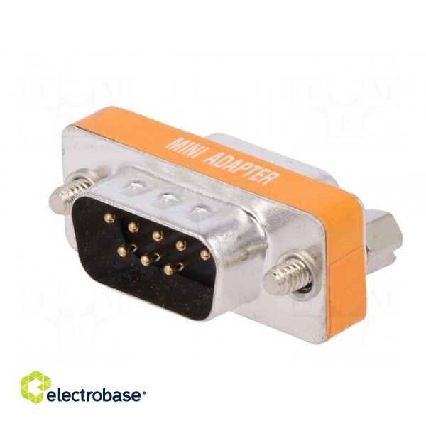 Adapter | D-Sub 9pin socket,D-Sub 9pin plug paveikslėlis 6