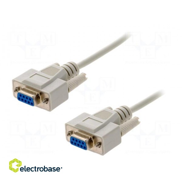 Cable | D-Sub 9pin socket,both sides | Len: 3m | connection 1: 1