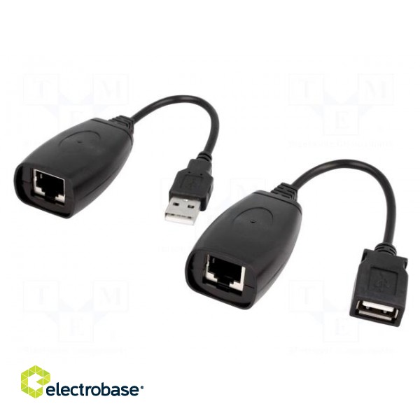 Repeater USB | RJ45 socket,USB A socket | USB 1.1 | 480Mbps