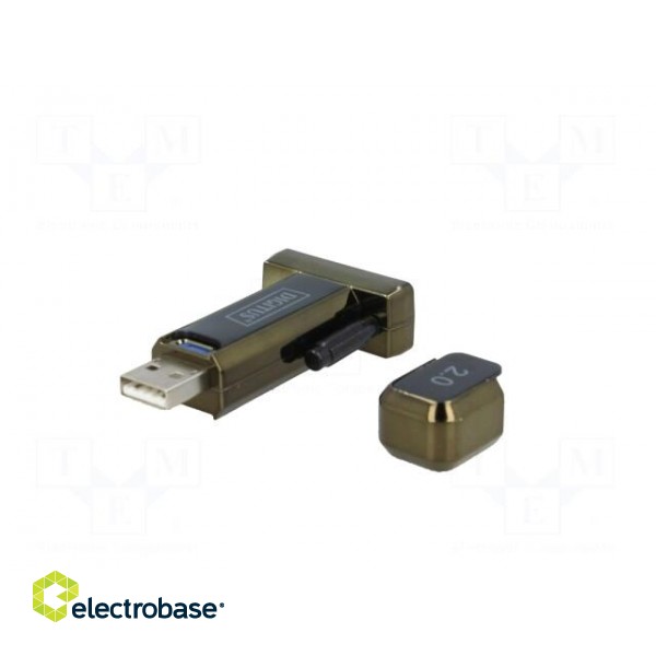 Adapter USB-RS232 | D-Sub 9pin plug,USB A plug | USB 2.0 image 6