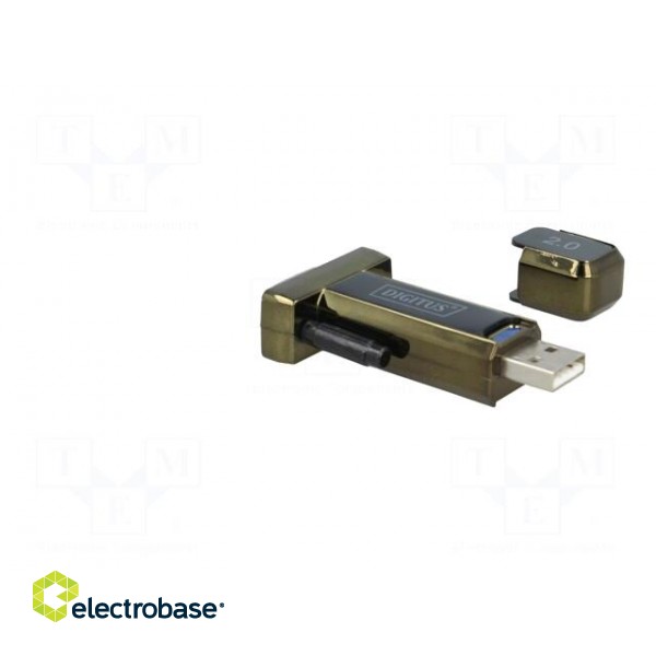 Adapter USB-RS232 | D-Sub 9pin plug,USB A plug | USB 2.0 фото 4