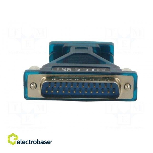 USB to RS232 converter | D-Sub 9pin plug,USB C plug | 1.3m paveikslėlis 5