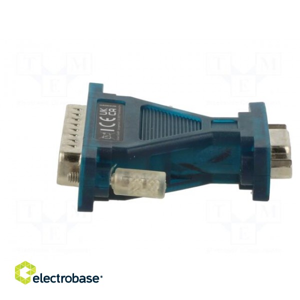 USB to RS232 converter | D-Sub 9pin plug,USB C plug | 1.3m paveikslėlis 7