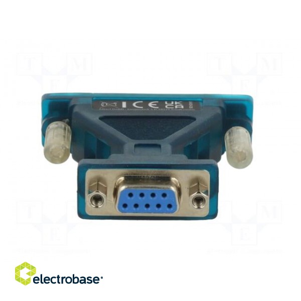 USB to RS232 converter | D-Sub 9pin plug,USB C plug | 1.3m image 9