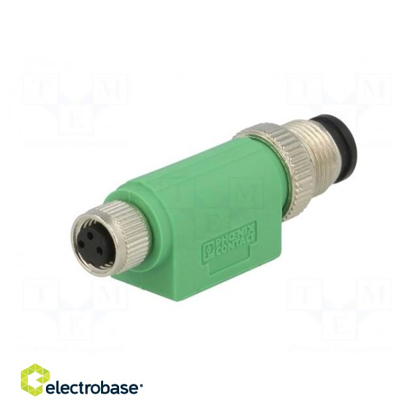 Adapter | PIN: 3 | straight | 60VAC | 4A | -25÷90°C | 60VDC paveikslėlis 2