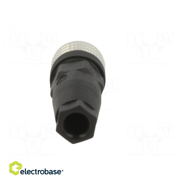 Connector | M12 | PIN: 4 | straight | plug | Connection: PG7 | 125VAC | 3A image 5
