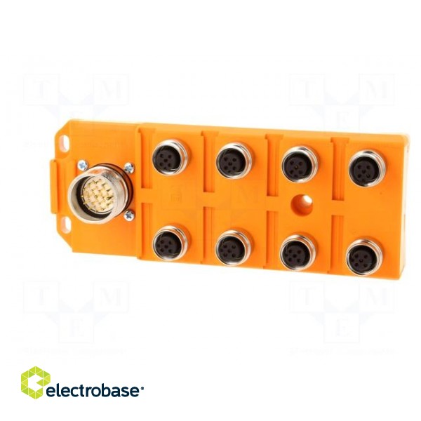 Distribution box | M12 | PIN: 5 | socket | 4A | -15÷80°C | IP67 | 30VDC фото 3