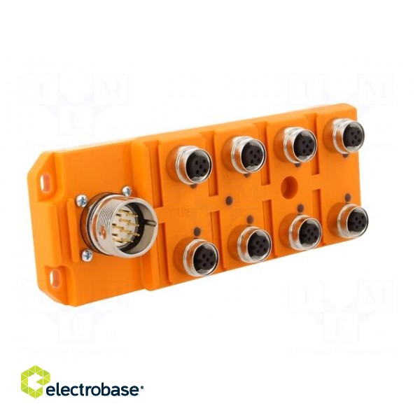 Distribution box | M12 | PIN: 5 | socket | 4A | -15÷80°C | IP67 | 60VDC image 2