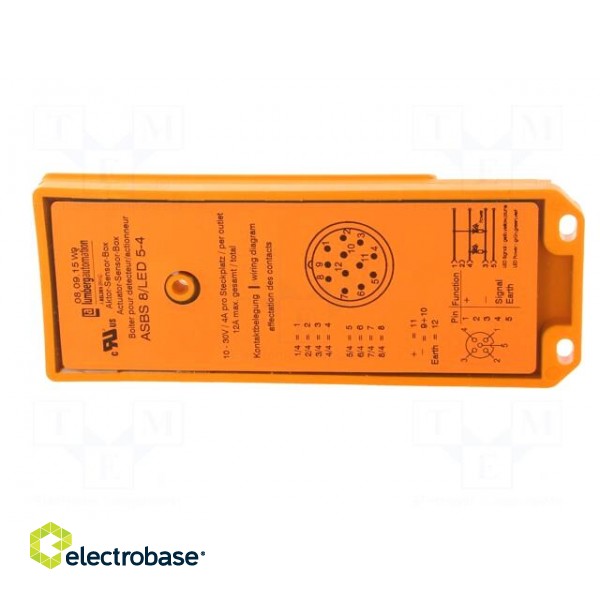 Distribution box | M12 | PIN: 5 | socket | 4A | -15÷80°C | IP67 | 60VDC image 7