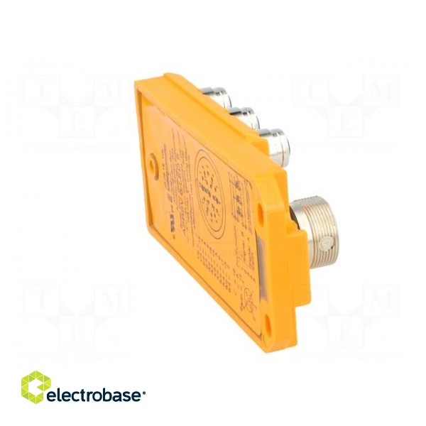 Distribution box | M12 | PIN: 5 | socket | 4A | with LED indicators фото 8