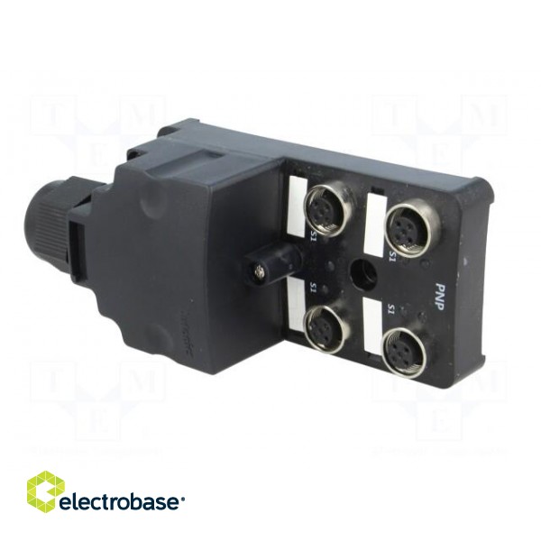 Distribution box | M12 | PIN: 5 | socket | 7A | with LED indicators image 4