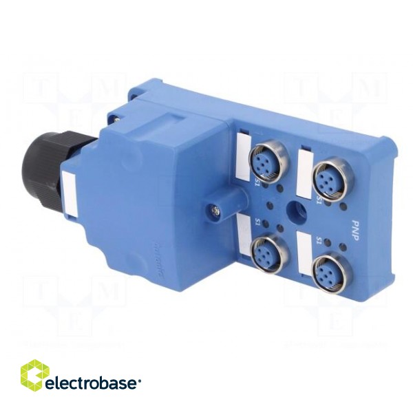 Distribution box | M12 | PIN: 5 | socket | 7A | with LED indicators image 4