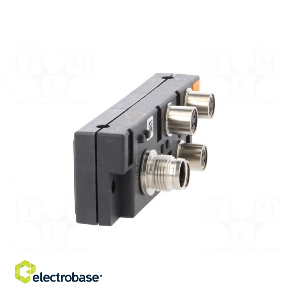 Distribution box | M8 | PIN: 3 | socket | 1.5A | with LED indicators фото 9