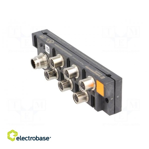 Distribution box | M8 | PIN: 3 | socket | 1.5A | with LED indicators paveikslėlis 4