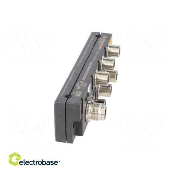 Distribution box | M8 | PIN: 3 | socket | 1.5A | with LED indicators фото 9