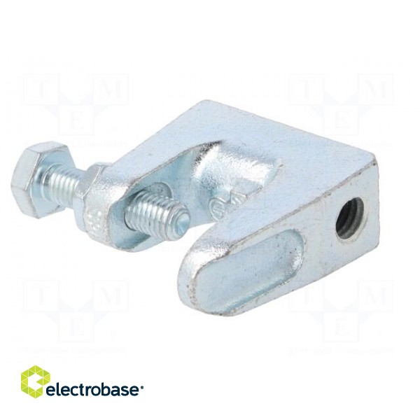 Bracket screw clamp | Thread: M12 image 2