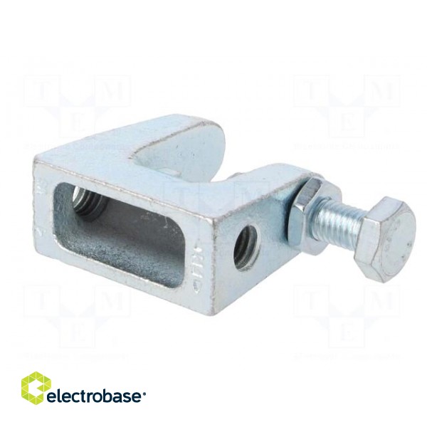 Bracket screw clamp | Thread: M12 фото 6