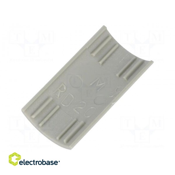 Connector | Colour: grey | Mat: ABS | UL94HB | Application: RD-20 image 2